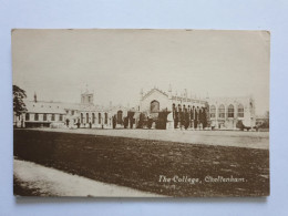 The College, Cheltenham, Gloucestershire, Old Postcard - Cheltenham