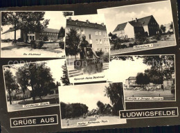 Ludwigsfelde Oberschule Heinrich Heine Denkmal Klubhaus - Ludwigsfelde