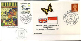 Great-Britain - FDC - Britain Greets Singpex 94 In Singapore - 1991-2000 Decimal Issues