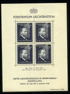 Liechtenstein - BL3- MNH - Blocks & Kleinbögen