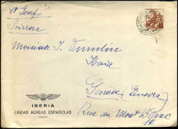Switzerland - Cover To Genève - Briefe U. Dokumente