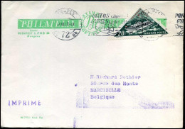 Cover To Marcinelle, Belgium - Briefe U. Dokumente