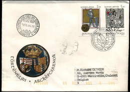 Cover To Marcinelle, Belgium - Briefe U. Dokumente