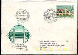 Cover To Marcinelle, Belgium - Briefe U. Dokumente