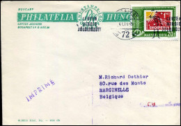 Cover To Marcinelle, Belgium - Briefe U. Dokumente