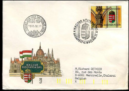 Cover To Marcinelle, Belgium - Briefe U. Dokumente