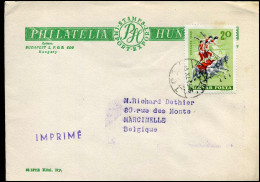 Cover To Marcinelle, Belgium - Briefe U. Dokumente