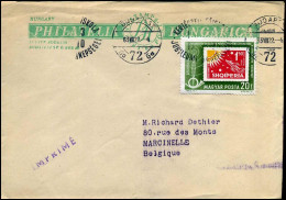 Cover To Marcinelle, Belgium - Briefe U. Dokumente