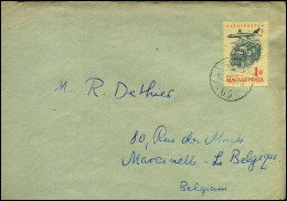 Cover To Marcinelle, Belgium - Briefe U. Dokumente