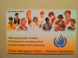 Télécarte De Lituanie / Phonecard From Lituania - Lituania