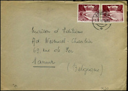 Cover To Namur, Belgium - Briefe U. Dokumente