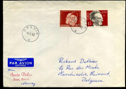 Cover To Marcinelle, Belgium - Briefe U. Dokumente