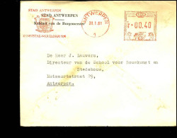 Cover Naar Antwerpen - "Stad Antwerpen, Kabinet Van De Burgemeester" - 1960-1979