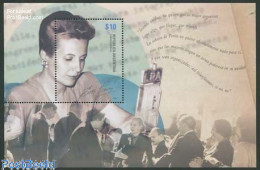 Argentina 2012 Eva Peron S/s, Mint NH, History - Performance Art - Politicians - Women - Radio And Television - Ongebruikt