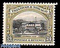 Trinidad & Tobago 1937 24c, Perf. 12.5, Stamp Out Of Set, Mint NH - Trinité & Tobago (1962-...)