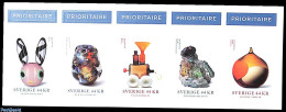 Sweden 2025 Glass Art 5v S-a, Mint NH, Stamp Booklets - Art - Art & Antique Objects - Unused Stamps