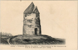 CPA CRÉCY-en-PONTHIEU Ancien Moulin De Pierre (19092) - Crecy En Ponthieu