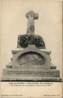 CPA CRÉCY-en-PONTHIEU Croix De Jean De Luxembourg (19085) - Crecy En Ponthieu