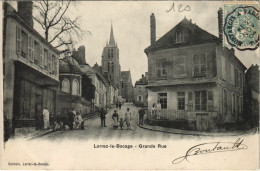 CPA LORREZ-le-BOCAGE Grande Rue (19580) - Lorrez Le Bocage Preaux