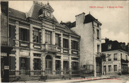 Delcampe - CPA TRUN L'Hotel De Ville (151219) - Trun