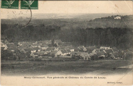 CPA MOUY-Coincourt. Vue Générale Et Chateau Du Comte De Lucay (130042) - Mouy