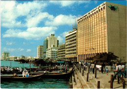 PC U.A.E. , DUBAI, RIVER SCENE, REAL PHOTO POSTCARD (b16390) - Ver. Arab. Emirate