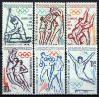 Czechoslovakia 1202-1207 MNH Sports Games Boxing Canoeing Zayix Stamps 0425S0118 - Autres & Non Classés