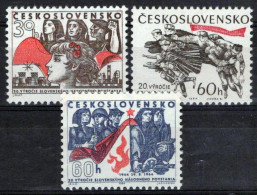 Czechoslovakia 1253-1255 MNH Military Battle Dukia Pass Zayix Stamps 0425S0135 - Autres & Non Classés