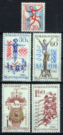 Czechoslovakia 1273-1277 MNH Spartacist Games Sports Zayix Stamps 0425S0140 - Autres & Non Classés