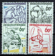 Czechoslovakia 1278-1281 MNH Mountain Rescue Services Zayix Stamps 0425S0141 - Autres & Non Classés