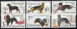 Czechoslovakia 1312-1317 MNH Dogs Pets Zayix Stamps 0425S0146 - Autres & Non Classés