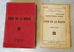 Anciens Livres Du Code De La Route - Non Classés