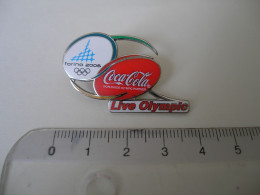 COCA COLA  TORINO 2006  JEUX OLYMPIQUES LIVE OLYMPIC - Coca-Cola