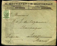 Coverfront To Avize, France - 'K. Boyxepep - C. Bucherer' - Lettres & Documents