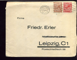 Cover To Leipzig, Germany - Covers & Documents