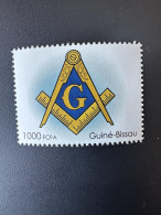 Guiné Guinea Bissau 2023 Mi. ? Personalized Franc-maçons Freimaurer Freemasonry Masonic Stamp - Freemasonry