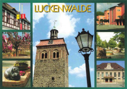 Luckenwalde Teilansichten Kirchturm Rathaus Park - Luckenwalde