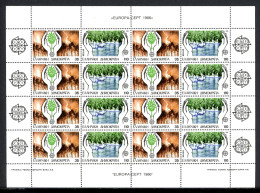 Griechenland ZD-Bogen 1630-1631 A Postfrisch Cept 1986 #GZ016 - Feuilles Complètes Et Multiples