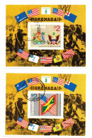 1975 - Grenada BF 39/40 Indipendenza Degli Stati Uniti - Bandiere  /////// - Us Independence