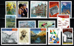 Andorre Français Année Complète -2004 - Y&T N° 591-603** - Volledige Jaargang