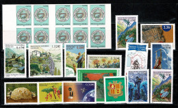 Andorre Français Année Complète - 2003 - Y&T N°575-590** + C12** - Volledige Jaargang
