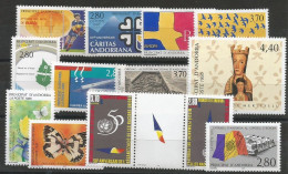 Andorre Français Année Complète - 1995 - Y&T N°454-466** - Volledige Jaargang