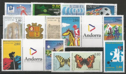 Andorre Français Année Complète - 1994 - Y&T N°441-453** - Volledige Jaargang