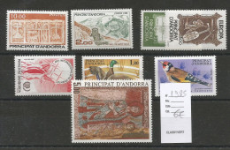 Andorre Français Année Complète - 1985 -   Y&T N°337-344 - Volledige Jaargang