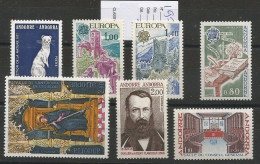Andorre Français Année Complète - 1977 -  Y&T N°260-266** - Volledige Jaargang