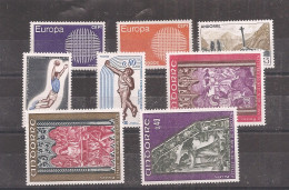 Andorre Français Année Complète - 1970 - Y&T N°201-208** - Volledige Jaargang