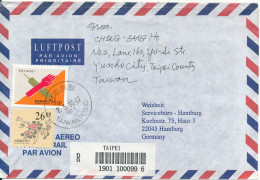 Taiwan Air Mail Cover Sent To Germany 27-5-1996 Nice Postmark - Covers & Documents