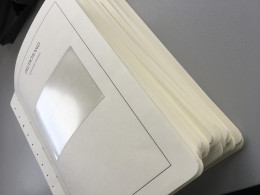 LEUCHTTURM Blankoblätter ZB Für 10er-Bogen 1994-2000, über 350 Blatt, GEBRAUCHT - Autres & Non Classés