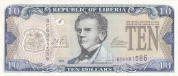 Libéria, (183), 10 Dollars De 2003, P. 27, UNC - Liberia