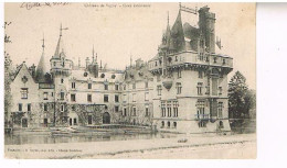 95  VIGNY CHATEAU COUR INTERIEURE 1904 - Vigny